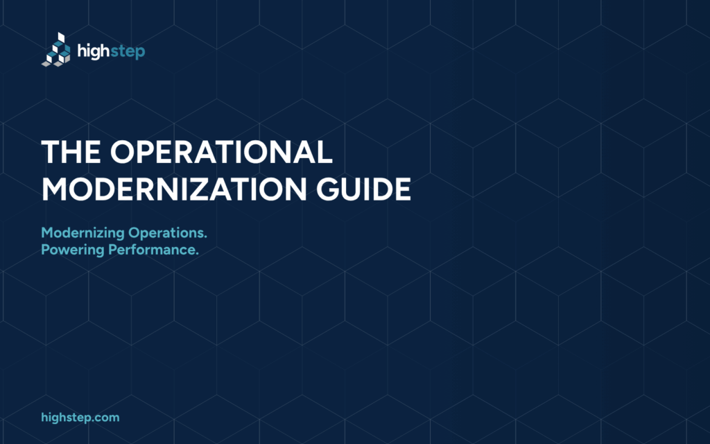 Operational Modernization: From Data to Business Performance 1